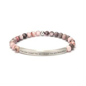 4040 Inspirational Bracelets ,18K Gold Plated Christian Bible Verse Faith